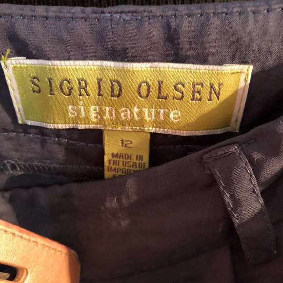 Sigrid Olsen satin trousers - Picture 3 of 5